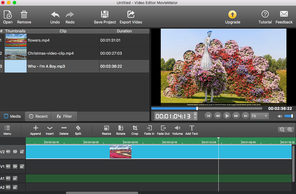 free online video editor no watermark for mac
